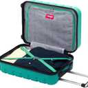 Wrangler 22" Hardside Spinner Carry-On Luggage, Teal