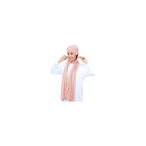 Instant Jersey Cotton Hijab Scarf for Women, Non-See Through Tieback Muslim Head Scarf