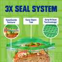 Ziploc Sandwich and Snack Bags, Easy Open and Close, Plastic Food Storage Bags, 270 Bags Total