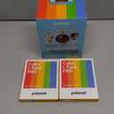 Polaroid Now+ 3rd Generation I-Type Instant Camera + Film Bundle - Now+ Bluetooth App Controlled Arctic Blue Camera + 16 Color Photos (6645)