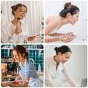 6Pcs Lay Flat Hair Claw Clips for Women French Stylish Side Slide Jaw Clips for Thin Hair NonSlip Accessorie(Matte Black/Pink/Orange/Win red)