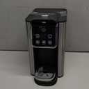 Hot & Iced Coffee Maker with Bold Setting, Single Serve Coffee Maker for K Cup and Grounds, 6-14 Oz Brew Sizes, 50 Oz Removable Water Tank, One Cup Coffee Machine with Reusable Filter, Black