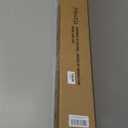 HESTIA No Drill Cordless Room Darkening Vinyl Mini Blinds, 1 L-Shaped PVC Slats Venetian Horizontal Blind Privacy Indoor Window Coverings for Bedroom, Bathroom and Kitchen, White, 31.5" W X 50" H