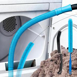 4 Pieces Dryer Vent Cleaner Kit with Lint Brush Professional Dryer Vent Brush, Flexible Cleaning Tools for Lint Trap, Appliance Brush & Dryer Filter