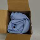 MIULEE Pack of 2 Decorative Outdoor Waterproof Pillow Covers Garden Cushion Sham Throw Pillowcase Shell for Spring Patio Tent Couch, 18x18 Inch, Blue