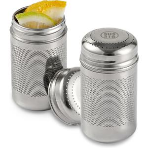 316L Stainless Steel Fruit Infuser for Water Bottles & Pitchers,BPA-Free Plastic-Free,Hot/Cold Safe Dishwasher Safe(2-Pack, M)