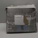 Anysay Heated Blanket Throw with 1/2/4/6/8 Hours Auto-Off 10 Heat Level, 50'' * 60'' Cozy Faux Rabbit Fur Bubble Electric Blanket with Overheat Protection (Dark Grey)