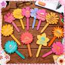 Colarr 12 Pcs Teacher Appreciation Gift Card Holder Bulk 9.4 x 4.7 Inches Thank You for Helping Me Grow Gift Card Plant Tags End of Year Teachers Gifts Ornaments for Teacher Appreciation Week