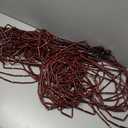 52 Strands Beaded Curtain for Doorways -35.4"x79"- Handmade Natural Beaded Curtains，Boho Doorway Wood and Bamboo Bead Curtain-As Insect Screen/Room Divider-Brown