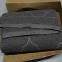 WePet Cat Litter Box Mat, Kitty Premium PVC Pad, Durable Trapping Rug, Phthalate Free, Urine-Resistant, Scatter Control, XXL 47 x 36 Inch, Grey