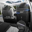 Seat Covers for Toyota Tundra 2014 2015 2016 2017 2018 2019 2020 2021 Custom Fit Full Set, Waterproof & Durable Leather Seat Covers for Car - Black/Grey (Only for CrewMax Cab)