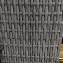 LEWIS&WAYNE Large Rectangular Block Planter Box Handmade Wicker Tall Planters for Outdoor Plants with Removable Liners Modern Planter for Indoor Outdoor Patio Deck - Gray, 38''x11''x30''