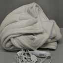 Bedsure Electric Blanket Full Size - Soft Flannel Heated Blanket, Fast Heating with 10 Time Settings & 6 Heat Settings, Warm Gift for Grandma (72x84 inches, Ivory)