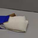 MIULEE Sidelight Door Curtains Set of 2 with Translucent Look Faux Linen Light Filter Window Sheers and Voile 25 Inches Wide by 40 Inches Long Ivory