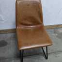 Flash Furniture Light Brown 18.0-in H Counter height Metal Bar Stool 