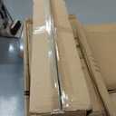 4 Pack 36IN Window Box Railing with Adjustable Brackets, Hanging Flower Planter Basket with Coco Liner for Outdoor Balcony Porch Fence Patio (Black)