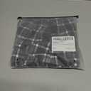 SOLY HUX Women's Pajama Sets 2 Piece Lounge Sets Button Tank Top and Plaid Shorts Sleepwear (Dark Blue), L