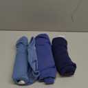 3-Pack Organic Baby Swaddle Sleep Sacks - Swaddles for Newborns, Infant 0-3 Months, Baby Girls, Boys, Soft & Snug Newborn Sleep Sack, Nursery Swaddling Blankets (Frost)