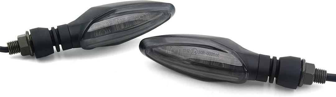 Universal LED Turn Signal Light for Kawasaki for Honda for Yamaha for Suzuki - Smoke Lens