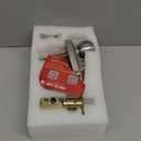 Keyless Entry Door Lock Deadbolt Keypad Mechanical Stainless Steel (Pass Code or Key) 100% Mechanical, No Electronic (silvery2)