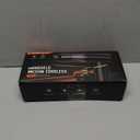 Handheld Vacuum Cordless Rechargeable  15Kpa Strong Suction, Ultra-Quiet (75dB), 21min Runtime, Lightweight (1.25 lbs) for Car, Pet Hair, Home, USB-C Charging, HEPA Filtration