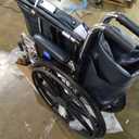 Medline Excel Extra-Wide Bariatric Wheelchair For Adults and Seniors with 24" Wide Seat, Supports up to 500 lbs