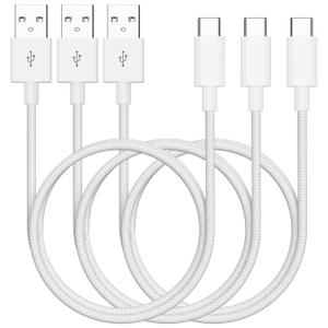 [Apple MFi Certified] Car Carplay Cable for iPhone 16 15,3Pack 10Ft USB A to USB C Fast Car Charger Nylon Braid Cord for iPhone 16/16 Plus/16 Pro/16 Pro Max/15/15 Plus/15Pro/15 Pro Max iPad Pro 12.9
