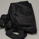 HEMMOTOP Tripod Case, 31.5x7 in Heavy Duty Tripod Bag with Shoulder Strap and Handle, All Sides Thick Padded Carrying Case with Two Zippered Pockets for Speaker Stand, Monopod - R08018 Black