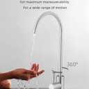 Drinking Water Faucet,Easy to Install Sink Water RO Faucet,Lead-Free Reverse Osmosis Faucets for Kitchen Bar Sink,Brushed Nickel SUS304 Stainless Steel