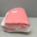 4 x 6 Area Rug with Cute Red Heart Pattern for Girls Bedroom - Plush Soft Baby Plush Bedside Indoor Rugs, Rectangular Non-Slip Small Living Room Carpets, Stylish Decor for Girls