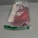 Christmas Placemats Set of 4, Xmas White Snowflake and Red Background Table Mat Placemat Heat Resistant Non Slip Line for Holiday Party Dining Table Kitchen Decor 18" x 12"