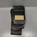 FireKylin 100 Pcs Resealable bags 3.5" x 5.5" Black Paper Bags Zipper Food Storage Bags, Stand Up, Reusable, Sealable, with Matte Window, Black, for Packaging Products