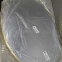 Gold Oval Mirror for Bathroom, 24x32 Inch Oval Bathroom Mirror with Brushed Metal Frame, Wall Mounted Decorative Vanity Mirror for Bathroom, Living Room, Entryway