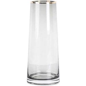 Flower Arrangement Transparent Vase, Hydroponic Flower Vase Indoor Decorative Vase Multifunction Living Room Dining Table Decorative Vase Rose vases (Color : Gray, Size : 922CM)
