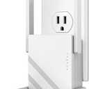 2026 1.2Gbps WiFi Extender Signal Booster, Up to 12880 Sq. Ft, Dual Band(5GHz/2.4GHz), Easy Setup WiFi Range Extender for Home with Ethernet Port, Stable Speed Repeater with 100+ Devices (White)