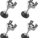 4 Sets 4040 Series Aluminum Profile Adjustable Feet for T Slot 8mm Leveling Leg
