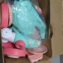 JoyRydz 6V Electric Baby Balance Bike with Bubble Machine,4 in 1 Toddler Balance Bike w/Remote for 1 Year Old Boys Girls Kids Bubble Bike Ride on Toys w/Powered Motor,Music,LED Lights (Green&Red)