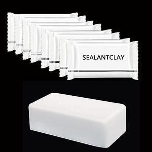 Zxfuture Pack of 9 White Seal Putty Waterproof Duct Seal Repair Sealing Clay, Quick Mending Mud for Drain Connection, Wall Hole, Air Conditioning Hole