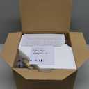 PERMO Industrial Vintage Slope Pole Wall Mount Single Sconce with Funnel Flared Clear Glass Shade Wall Sconce Light Lamp Fixture Hardwired (Antique Gold)