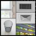 3 x 6-Pack Wire Mesh Screen 128 Inch  20 Mesh Stainless Steel Durable, Easy to Cut, Smooth Edges & Rust-Proof  Ideal Metal Mesh Screen for DIY Projects, Windows, Vent, Filter, Garden etc