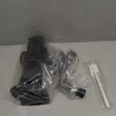 KEOUKE Rotary Cheese Grater Hand Crank Transparent - Shredder Slicer Grinder 3 Stainless Steel Blades, Stable Suction, Labor-Saving Handle, Safe Kitchen Tool for Cheese, Vegetable, Nuts, Chocolate (3 IN 1, Dark Grey SP)