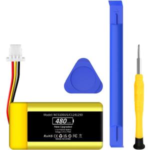 Battery for Nest C1241290, Upgraded [480mAh] High Capacity Replacement Battery Compatible with Nest Hello NC5100US C1241290 Video Doorbell Wired 1ICP7/17/26