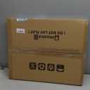 iRahmen 16x20 Picture Frame Set of 2 with Plexiglass, Display Pictures 11x14 with Mat or 16 x 20 Without Mat, Rustic Brown Wood Poster Frame for Photo Wall Gallery Mounting