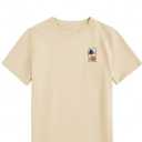 SOLY HUX Men's Graphic Tees Letter Print Vintage T-Shirts Short Sleeve Crewneck Casual Summer Tee Top Apricot Graphic XL