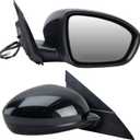 MOFOAP Passenger Side Mirror Compatible with Nissan Altima 2019 2020 2021 2022 2023 Mirrors Without Heat Manual Folding Paintable Black NI1321311