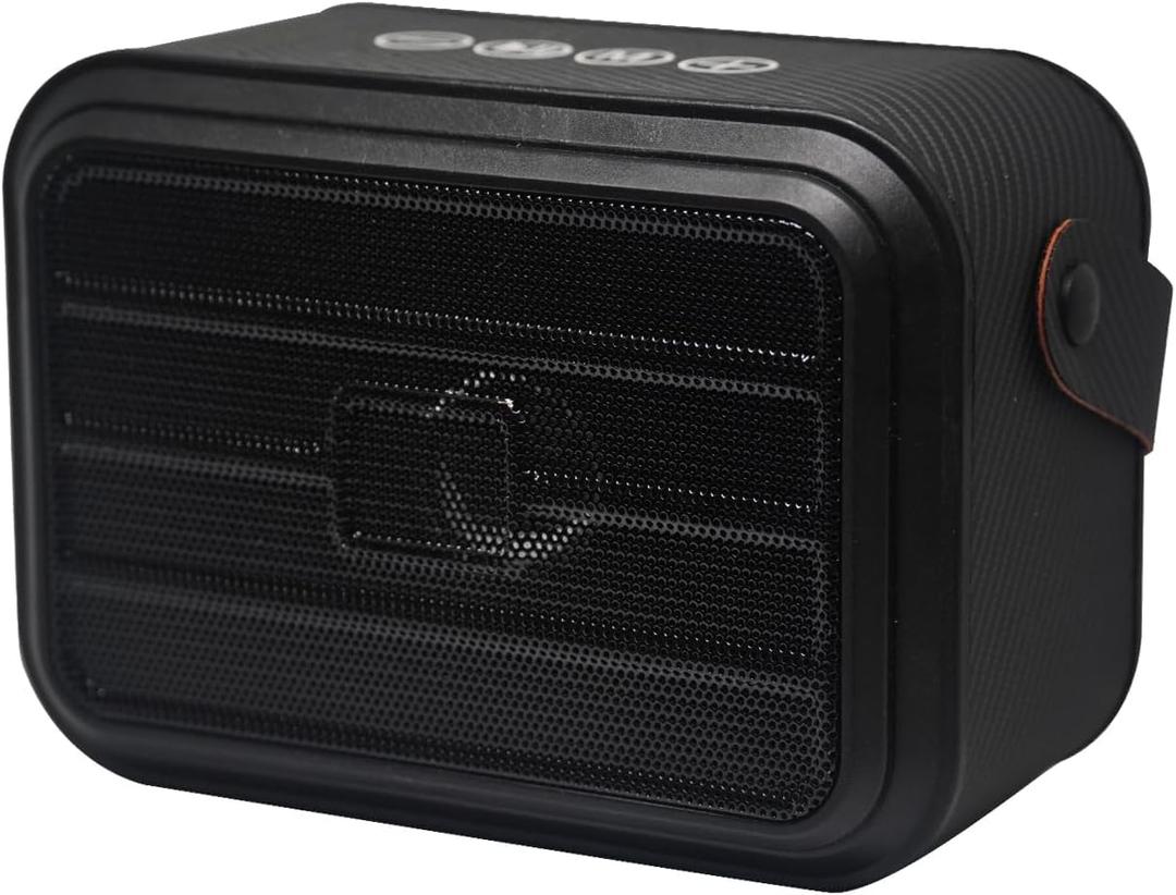 THROLX Portable Bluetooth Speaker, Dark Black