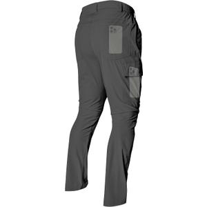 LINLANG EN Mens Cargo Pants Water Resistant Lightweight Quick Dry Work Pants Travel Fishing Climbing Outdoor Hiking Pants Dark Grey 40