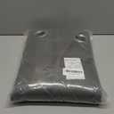 NICETOWN Gray Blackout Curtains for Bedroom 84 inches Long - Thermal Drapes Grommet Room Darkening Light Blocking Curtains Window Treatments for Living Room (2 Panels, W52 x L84, Grey)