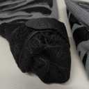 DOK TigerToes Premium Non-Slip Dog Socks for Hardwood Floors - Extra-Thick Grip That Works Even When Twisted - Prevents Licking, Slipping, and Great for Dog Paw Protection (X-Large) (Classic Grey)