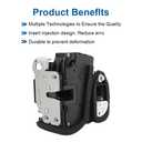 Rear Right Side Door Latch Lock Actuator Compatible with Chevy Cruze Colorado Blazer Equinox Malibu Camaro GMC Canyon Yukon Sierra Cadillac Escalade Escalade XTS ATS Buick Regal 2013-2023